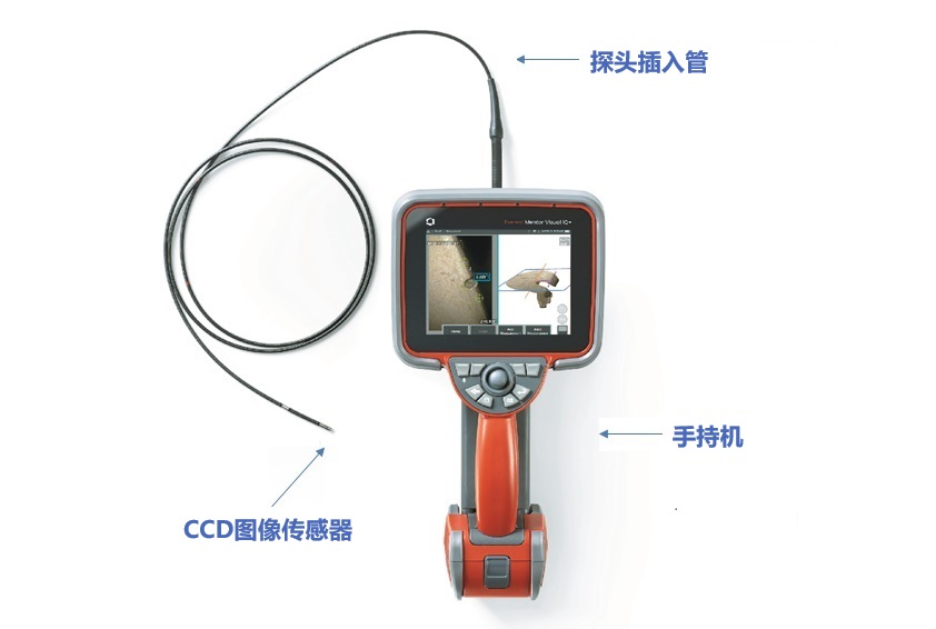 韋林工業(yè)內(nèi)窺鏡采用CCD圖像傳感器，成像更清晰